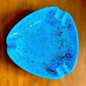 MCM Tray Mid Century Ashtray Vintage Modern Ceramic Pottery Confetti 60s